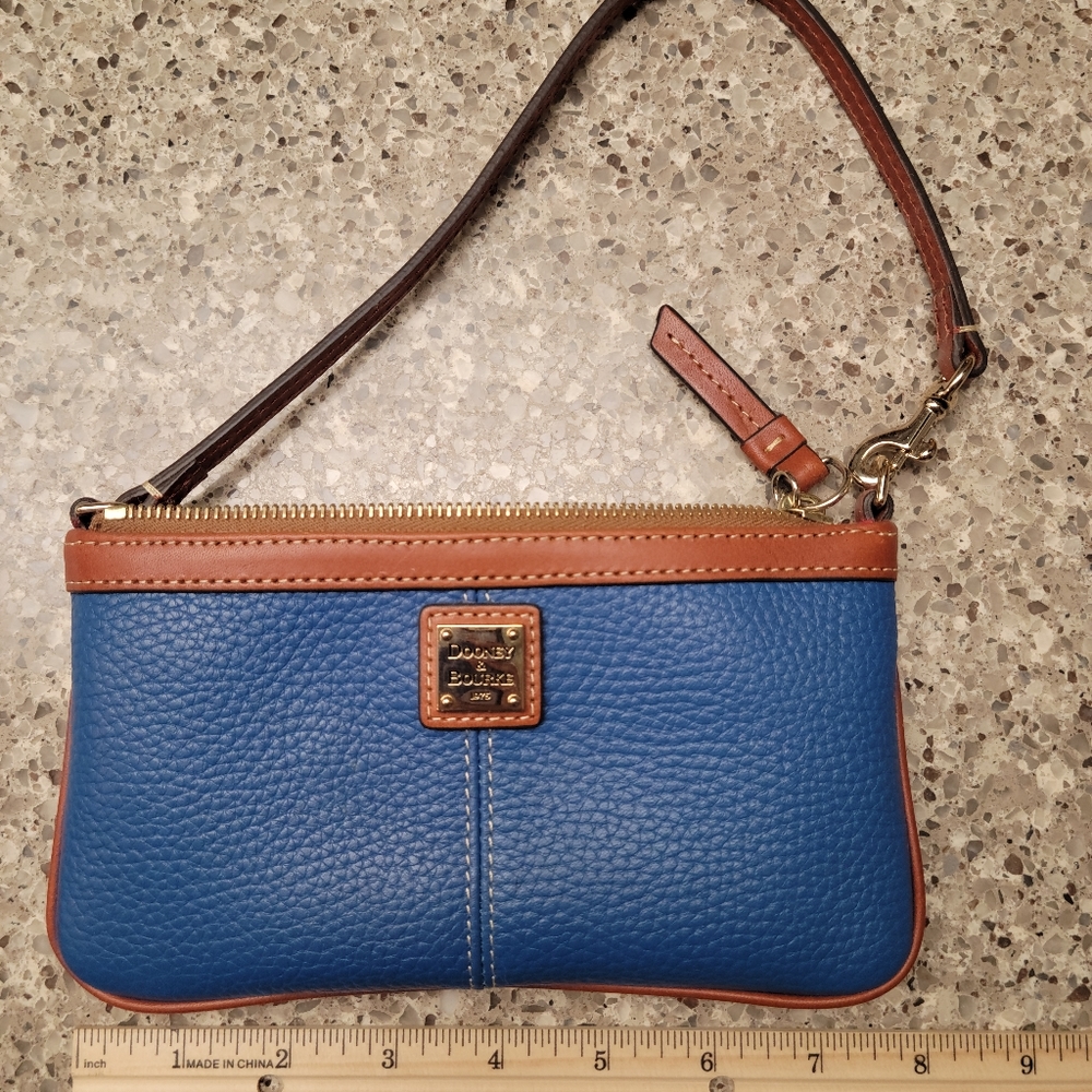 Dooney & Bourke Leather Large Slim Wristlet